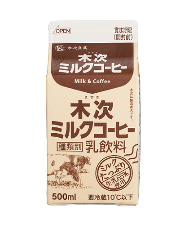 木次 ミルクコーヒー 500ml｜TOI LIFE